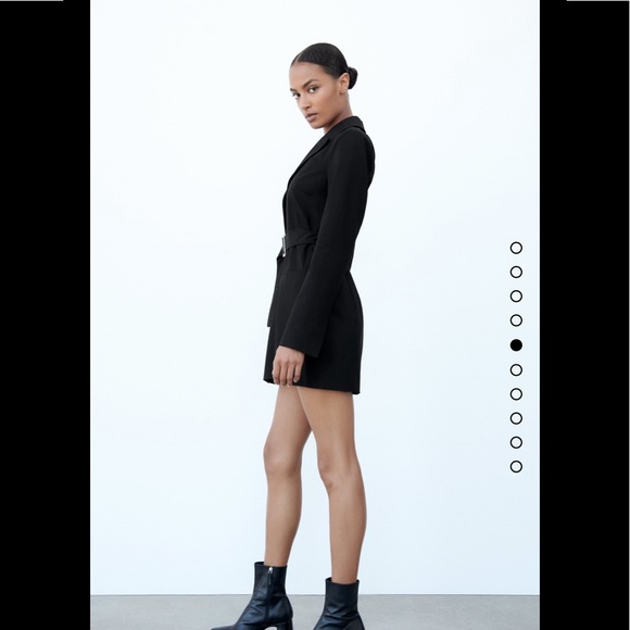 Zara belted blazer dress - Picture 3 of 8